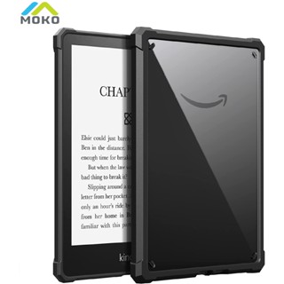 Moko เคสโทรศัพท์มือถือ TPU นิ่ม แบบใส ปิดด้านหลัง ลายเซ็นคินเดิลไวท์ สําหรับ Kindle Paperwhite (รุ่นที่ 11-2021) 6.8 นิ้ว