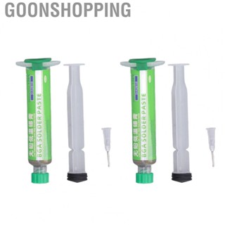 Goonshopping Solder Paste Flux  2 Set Low Temperature High Bond Strength for Circuit Boards