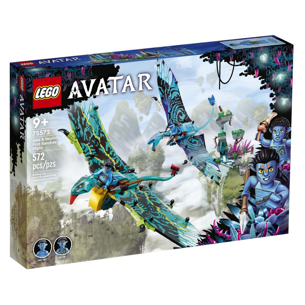 LEGO® Avatar Jake & Neytiri’s First Banshee Flight 75572