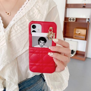 [พร้อมส่ง] เคสโทรศัพท์มือถือหนัง แต่งกลิตเตอร์ พร้อมกระจก และสายคล้อง สําหรับ iphone 11 12 13 14 pro max x xr xs max เคส