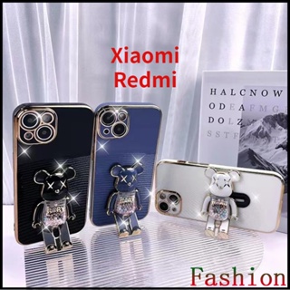 case XIAOMI 11 11TPro Adjustable Bracket violence bear soft cover Redmi POCO  f3 Xiaomi POCO X3 X3 PRO Redmi note 10 4g 9a เคส Redmi note10 5g note10 Pro case