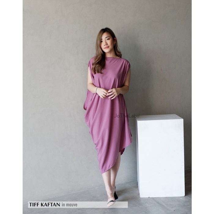 TIFFA BATIK KAFTAN Dress - JOTHELABEL - Mauve คุณภาพล่าสุด
