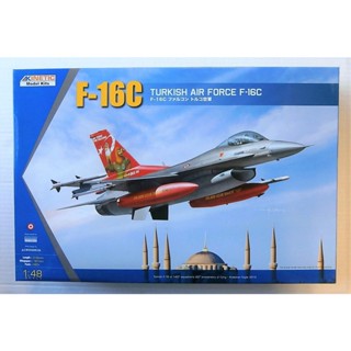 Aircraft Model Kinetic Model 1/48 KI-K48069 F-16C TURKEY 20YEARS ANN.