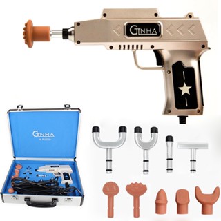 Newest 750N 10 Heads Electric Correction Gun adjustable intensity Therapy Chiropractic Adjusting Instrument Activator Ma