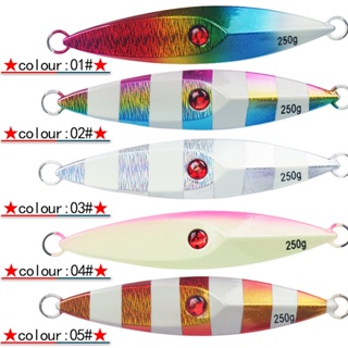 *1-2 วัน (ส่งไว ราคาส่ง)**เหยื่อจิ๊ก ตา3d  Slow jig 200g 250g  เหยื่อจิ๊ก เหยื่อตกปลาทะเล*เหยื่อจิ๊ก【Aries168】