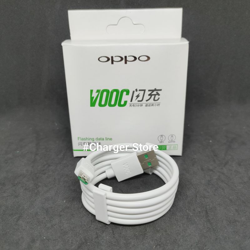 สายเคเบิลข้อมูล Oppo 4A Micro USB SUPER VOOC ดั้งเดิม / สายชาร์จ Oppo VOOC