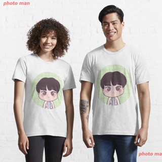 photo man Jo Jung-suk เสื้อ โจจองซอก เสื้อยืดลายการ์ตูน Circle Ahn Jung Won Hospital Playlist shirt Essential T-Shirt wo