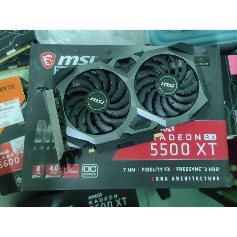 AMD 5500XT MSI มีประกัน ส่งฟรี!!
