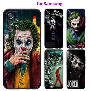 เคส SAMSUNG A03S M02 A02 A02S A31 S20 S8 S8+ S9 S9+ S10 S10+ นิ่ม เนื้อแมตต์ ลายโจ๊กเกอร์ สําหรับ