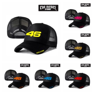 Valentino ROSSI 46 RIDERS ACADEMY TRUCKER RACING หมวกตาข่าย - CIA REBEL