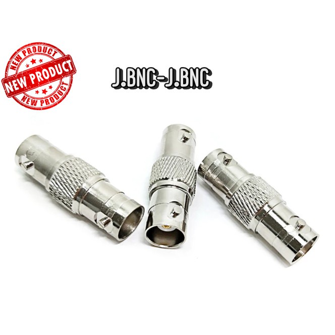P.BNC-J.BNC / P.BNC-P.BNC / J.BNC-J.BNC ข้อต่อขั้วแบบต่างๆ ( ราคาต่อ 1 ชิ้น )