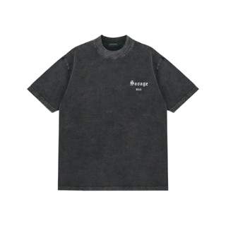 SAVAGEBKK - SAVAGEBKK FADED BLACK Oversized T-shirt