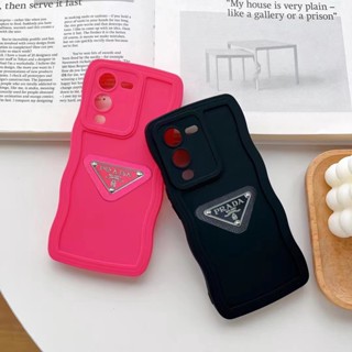 เคสโทรศัพท์มือถือ แบบนิ่ม ลาย Prada สําหรับ iPhone 14 13 12 11 Pro Max IX XR XsMax 2020 7 8 14 Plus