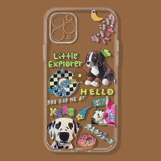 Chaopai Cartoon~เคสไอโฟน iPhone Xr Xs X max 8พลัส 14 13 pro max เคสมือถือ 11 pro 7 8 12 เคส 8plus นิ่ม 7plus TPU cover