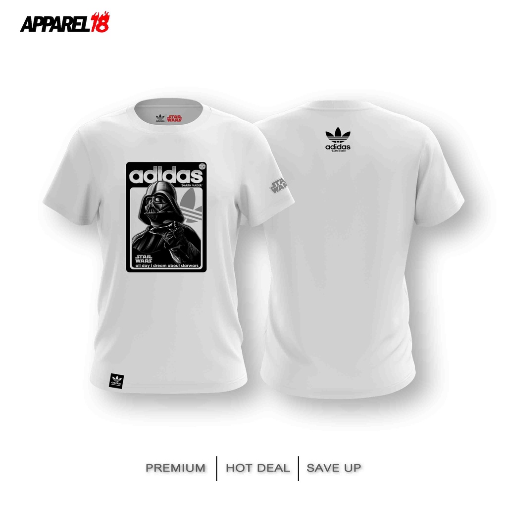 [PREMIUM] เสื้อยืด ADS STAR WARS DARK VADER หลากสี ไซส์ XS-5XL