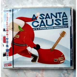 💿 CD A SANTA CAUSE : ITS A PUNK ROCK CHRISTMAS 🎄 +OBI ✨สินค้าใหม่ มือ 1 อยู่ในซีล