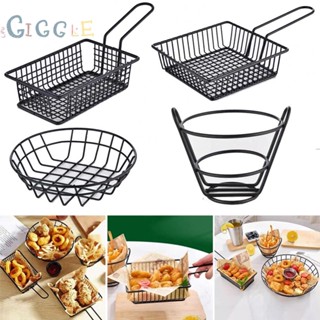 [ FAST SHIPPING ]1x New Stainless French Fries Basket Food Bucket Snack Chips Container Tableware