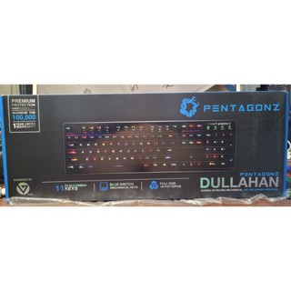 Pentagonz คีย์บอร์ด DULLAHAN KEYBOARD MECHANICAL BLUE SWITCH มือ1