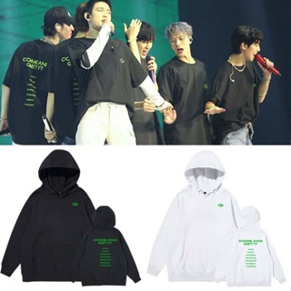 พร้อมส่ง เสื้อฮู้ด GOT7 New Logo สีเขียว เสื้อฮู้ด สไตล์เกาหลี สไตล์เกาหลี ขนาดฟรีไซด์