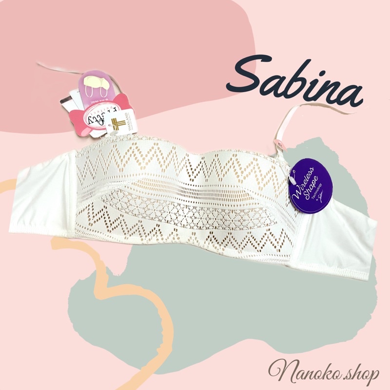 38B เสื้อในซาบีน่า (มีโครง) งานแท้ ป้ายห้อย 💯 สีขาว รุ่น Perfect bra