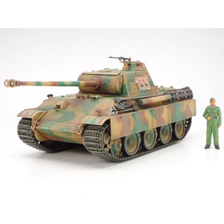 โมเดลประกอบ Tamiya 1/35 TA35170 GERMAN PANTHER TYPE G