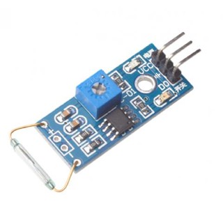 Reed Switch Magnetic Sensor Module (สวิตช์แม่เหล็ก)