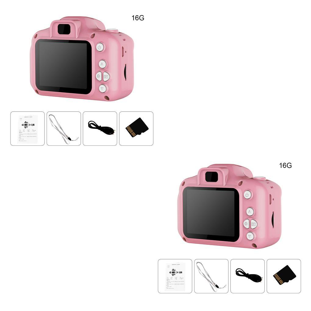 กล้องดิจิทัล HD 1080P 1/2 หน้าจอ LCD ขนาดเล็ก 16GB ของเล่นสําหรับเด็ก #8