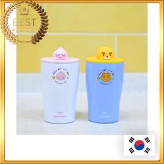 [KAKAO FRIENDS x Maxim] Ice Stainless Steel Figure Tumbler 480ml RAYN APEACH│Kakao Maxim Special Limited Edition Thermos เอพีช และ ไรอัน