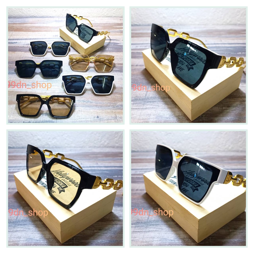 พร้อมส่งจากไทย แว่นกันแดดแฟชั่น มาใหม่ แนวเกาหลีสุดชิค ยอดนิยม ป้องกันUV400 สําหรับผู้หญิง ถูกสุดๆ รุ่น V2