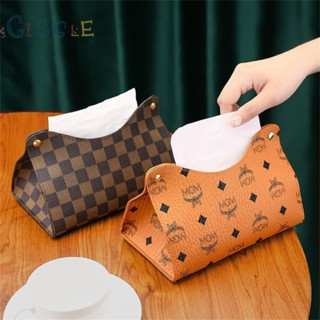 [ FAST SHIPPING ]Fashion Luxury Brand Tissue Box Holder Luxury Brand Toilet Storage Napkin Paper gWQCRHR