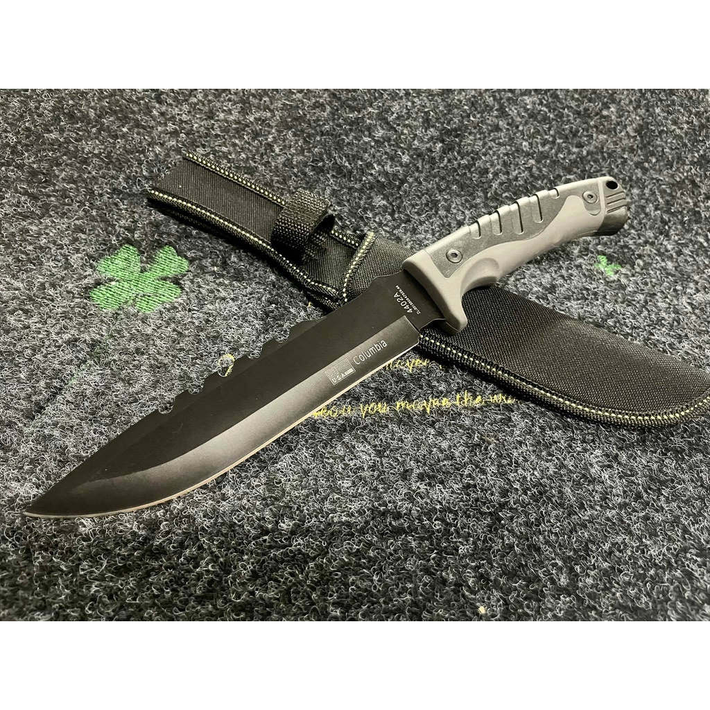 มีดพก มีดเดินป่า มีดทำครัว Columbia รุ่น4402A เหมาะสำหรับแคมปิ้งเดินป่าและทำครัวความยาว 32 เซนติเมตร