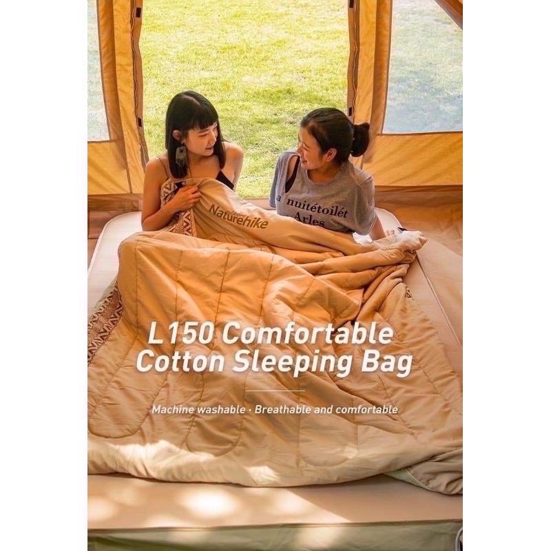 Shopee Thailand - ??Naturehike sleeping bag?? Camping equipment Sleeping bag, hiking, bohemian L150, camping equipment, portable sleeping bag, machine washable