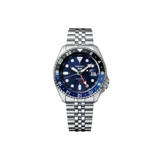 (ประกันศูนย์ไทย 1 ปี) SEIKO 5 SPORTS GMT AUTOMATIC รุ่น SSK003K1 (น้ำเงิน)