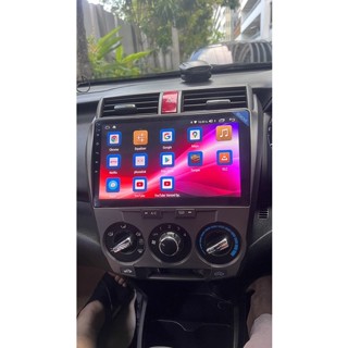 Honda city 2008จอแอนดรอยด์ตรงรุ่นพร้อมหน้ากาก ปลั๊กตรงรุ่น ไม่ตัดสายไฟ Android Vertion 10