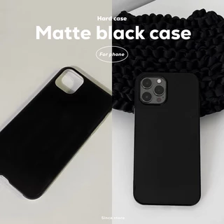 Matte black case • เคสแข็ง เนื้อแมท เปิดหัวท้าย i6-16promax 📓 ร้านไทย ส่งด่วนได้ 🛵 • เคสเปิดหัวท้าย เคสเปล่า
