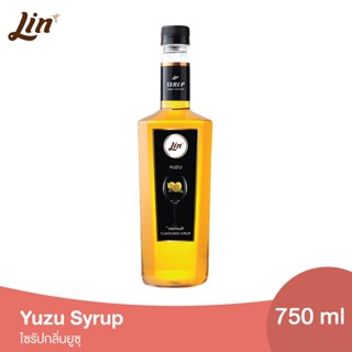 ลิน ไซรัป กลิ่นส้มยูซุ น้ำเชื่อมสำหรับมิกซ์ดริ๊งค์ (ขนาด 750 มล.) Lin Yuzu Syrup