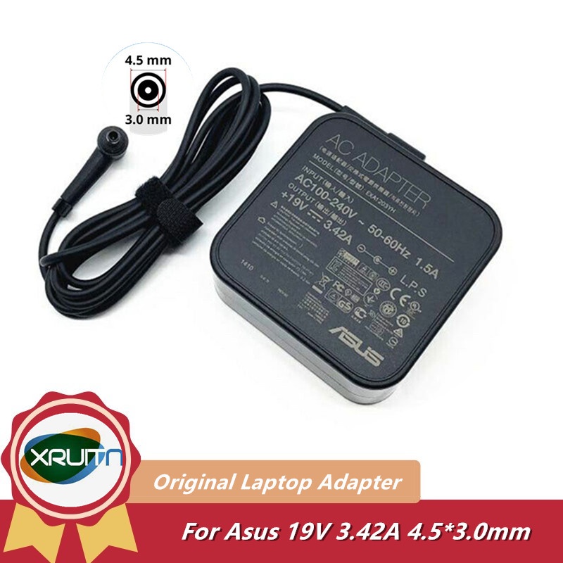 19V 3.42A 65W ADP-65AW Original AC Adapter Charger แหล่งจ่ายไฟสําหรับ ASUS PRO P5240FA P5240F PA-165