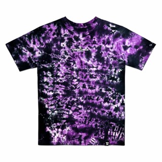 TZ TIE-TILL-DYE - PURPLE &amp; BLACK