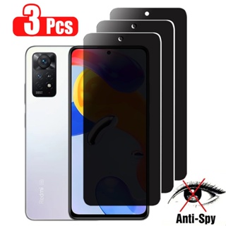 1-3Pcs Privacy Tempered Glass For Xiaomi Redmi Note 11 11s 10 9 Pro 10s 9s 5G Anti Spy Screen Protector Film on Redmi 10 10C 9A 9C Anti-spy Glass