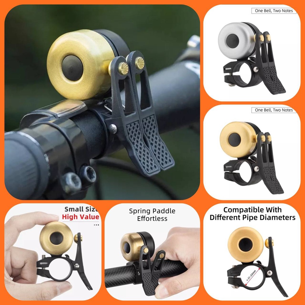 ROCKBROS 2019-1B Original กระดิ่งจักรยาน กระดิ่งปั่นจักรยาน / MTB / FOLDING BYCYCLE HORN