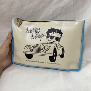 กระเป๋าใส่เครื่องสำอาง ลาย BettyBoop สไตล์วินเทจ ปี2012✨