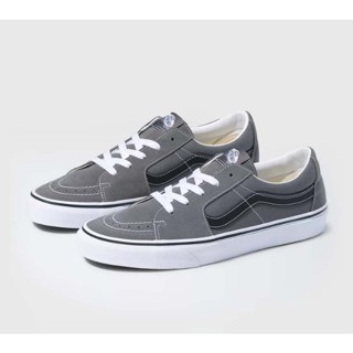 [ของแท้ ส่งฟรี จากไทย] VANS SK8-LOW (UTILITY) PEWTER/BLACK