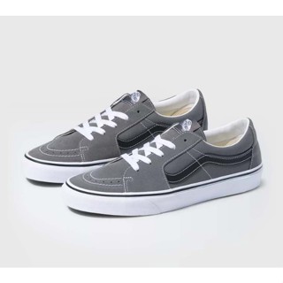 [ของแท้ ส่งฟรี จากไทย] VANS SK8-LOW (UTILITY) PEWTER/BLACK