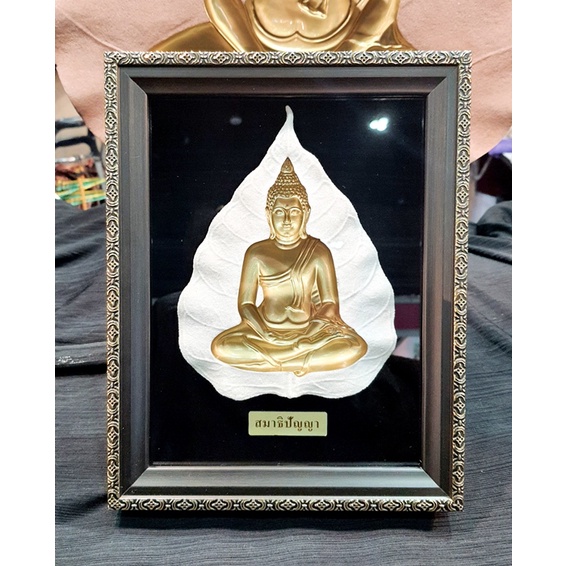 พระมองตาม งานสมาธิกรอบ ภาพหันตามได้ ของขวัญมงคลของขวัญของที่ระลึกของขวัญปีใหม่