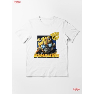 New Bumblebee Essential T-Shirt เสื้อยืด ดพิมพ์ลาย เสื้อยืดผ้าฝ้าย คอกลม cotton แฟชั่น discount Unisex