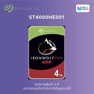 SEAGATE IronWolf Pro HDD 3.5" 4TB SATA-III 7200rpm Cache 256MB (ST4000NE001)