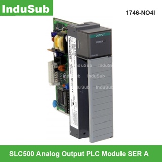 ใหม่ ของแท้ โมดูลอนาล็อก AB PLC SLC 500 1746-NO4I เอาท์พุต PLC SER A