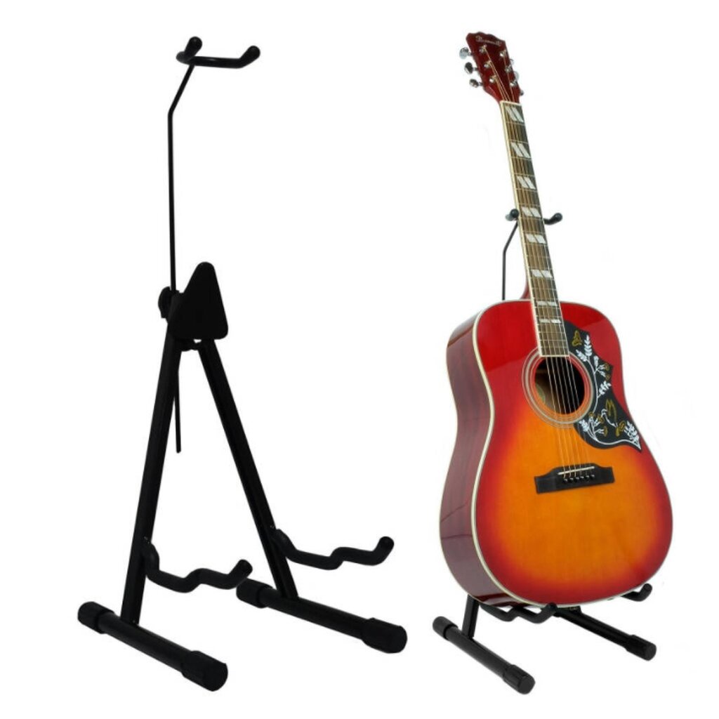 ขาตั้งกีต้าร์ ทรงเอ 4in1+คอรับ GUITAR STAND GS-03 ขาตั้งกีต้าร์โปร่ง ขาตั้งกีต้าร์ไฟฟ้า ขาตั้งกีตาร์