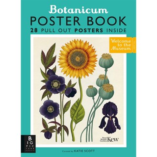 Botanicum Poster Book Paperback Welcome to the Museum English stunning celebration of all things botanical