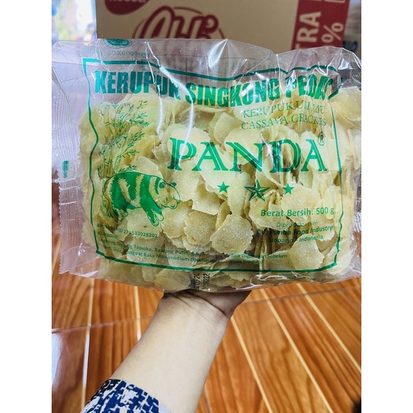 ข้าวเกรียบแผ่นดิบรสปู ตราแพนด้า